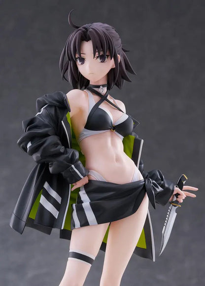 Fate Grand Order Moon Cancer Jade Rabbit 1/7 scale figure with swimsuit-inspired outfit and dagger accessory
