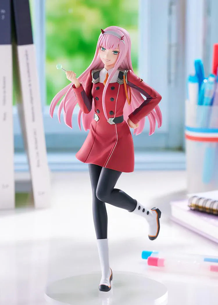 DARLING in the FRANXX POP UP PARADE L Size Zero Two figure wearing her signature red uniform