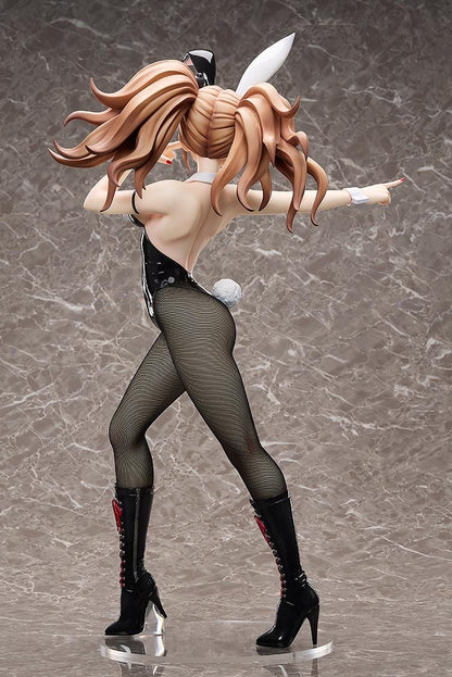 Danganronpa Trigger Happy Havoc B-Style Junko Enoshima Bunny Ver. 1/3 Scale Figure featuring Junko in a white bunny outfit with twin tails, bunny ears, fishnet-style tights, and black boots.
