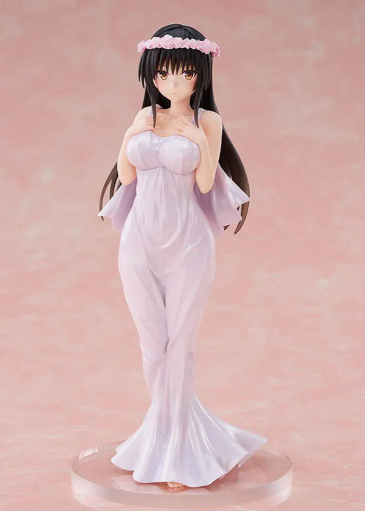 To Love-Ru Darkness 15th Anniversary Goddess Dress Ver. set of six figures in elegant white outfits