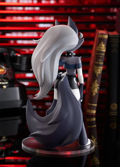 Helluva Boss POP UP PARADE Loona L Size figure wearing her black outfit and spiked collar in a confident standing pose.