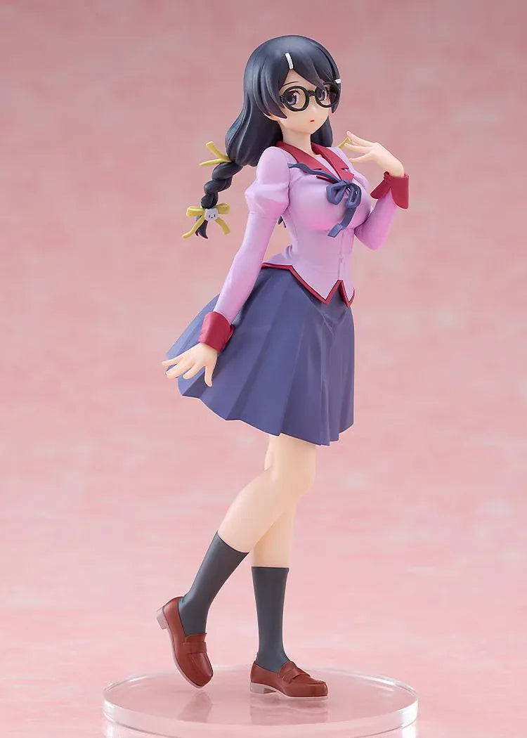 Monogatari CHILLfigg Bakemonogatari boxed set of 6 anime character figures with individual display bases and signature outfits