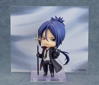 REBORN! Nendoroid Mukuro Rokudo Ten-Years-Later Ver. Figure with blue hair dark coat and trident weapon