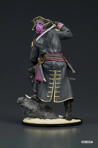 Like a Dragon Pirate Yakuza in Hawaii DIGSTA Captain Goro Majima figure wearing a detailed pirate captain outfit with cutlass
