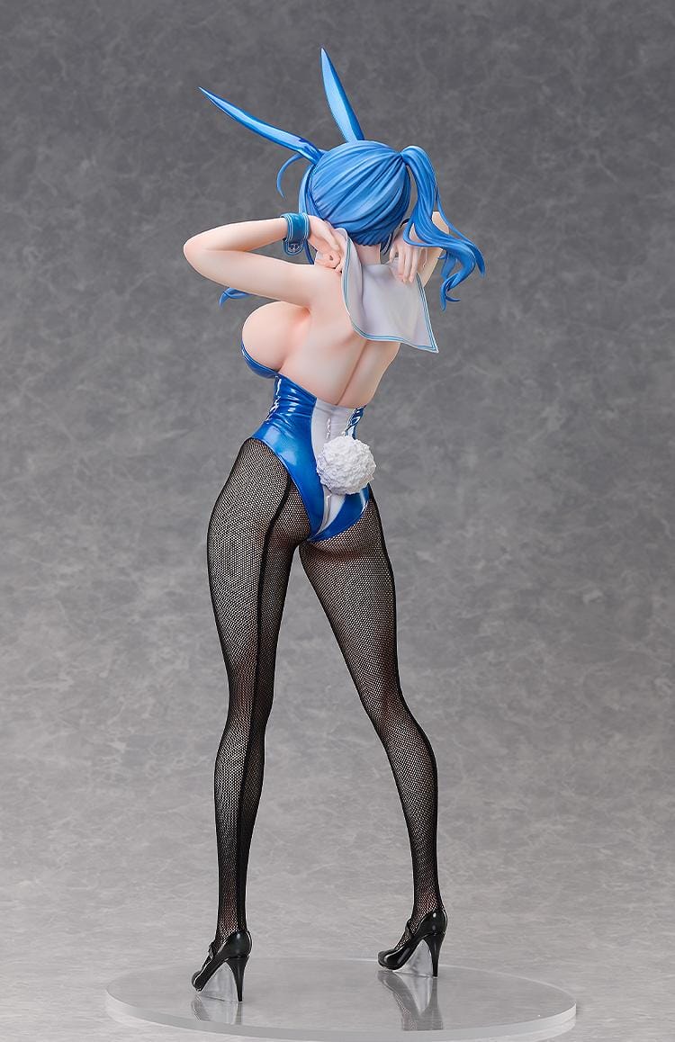 Azur Lane St. Louis Bunny Ver. 1/4 scale figure featuring glossy blue bunny outfit and fishnet stockings