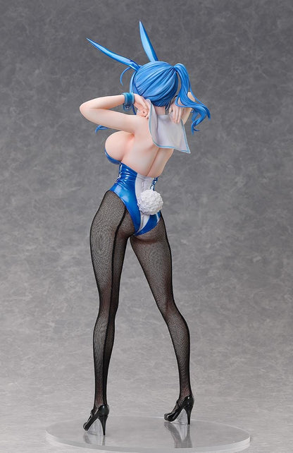 Azur Lane St. Louis Bunny Ver. 1/4 scale figure featuring glossy blue bunny outfit and fishnet stockings