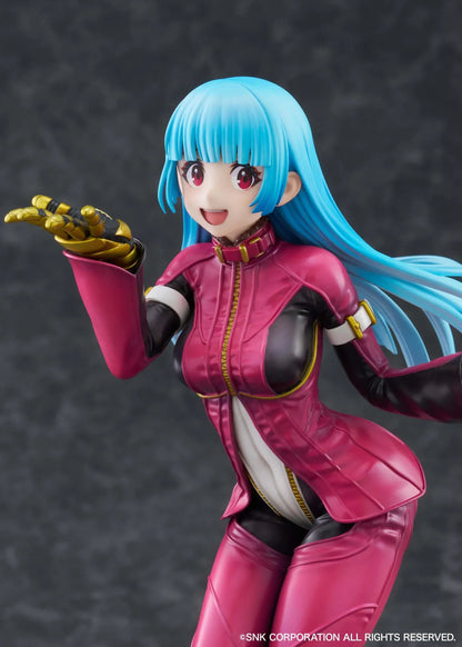 Kula Diamond The King of Fighters XV limited edition 1/7 scale figure in pink battle outfit with dynamic pose