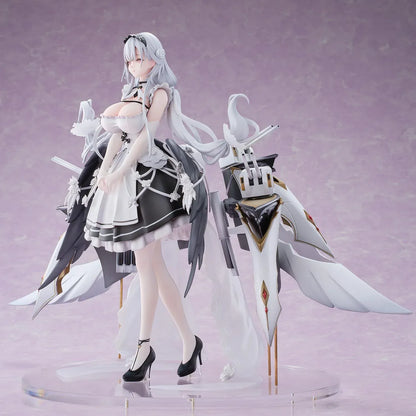 Shira Heavy Equipment 1/6 Scale Figure Azur Lane anime shipgirl with mechanical rigging and elegant outfit