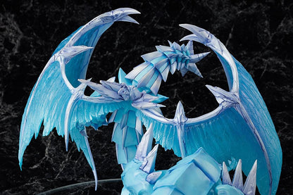 Yu-Gi-Oh Brionac Dragon of the Ice Barrier figure with translucent blue wings and icy armor
