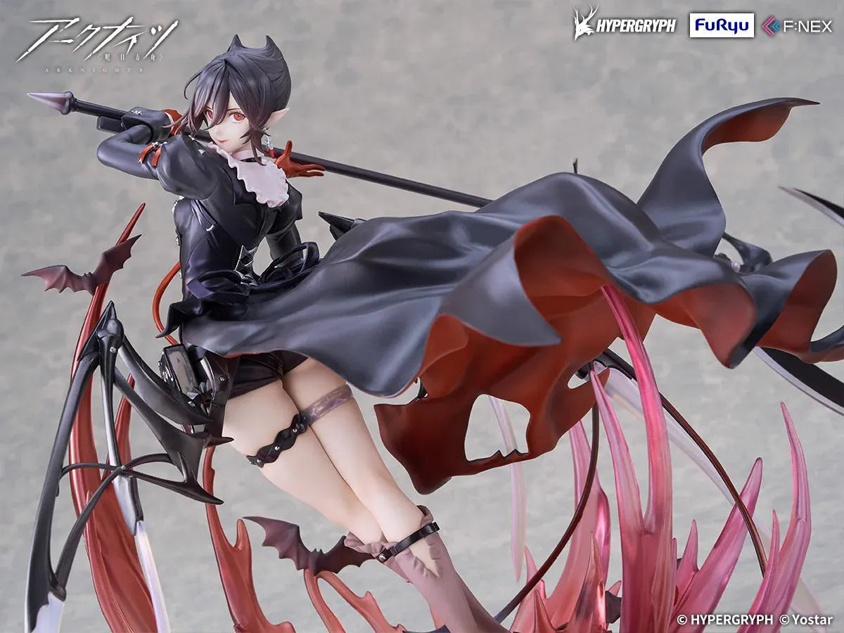 Entelechia Elite 2 Arknights 1/7 scale figure with red energy base and weapon