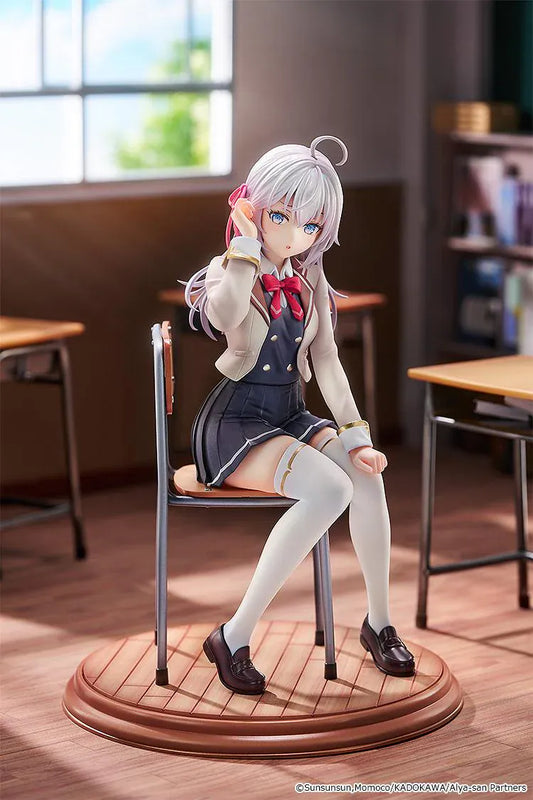Alisa Mikhailovna Kujou 1/7 scale figure seated on chair from Alya Sometimes Hides Her Feelings in Russian