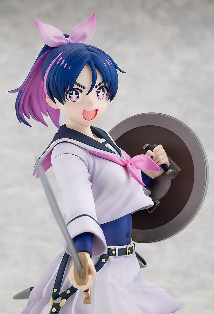 Aki Jougamine 1/7 scale figure Scum of the Brave anime sword shield pose