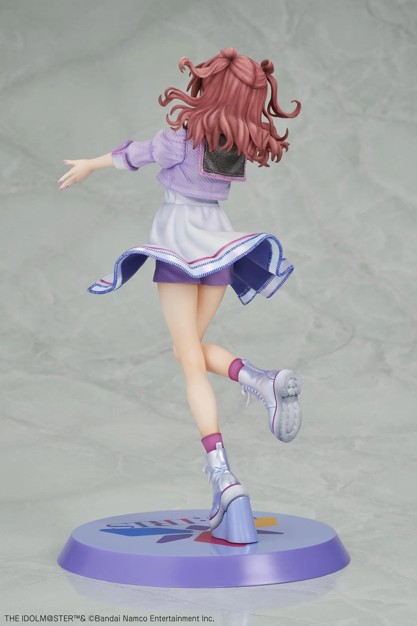 Saki Hanami Re IRIS Version 1/7 scale figure The Idolmaster Gakuen anime collectible with pastel outfit and dynamic pose