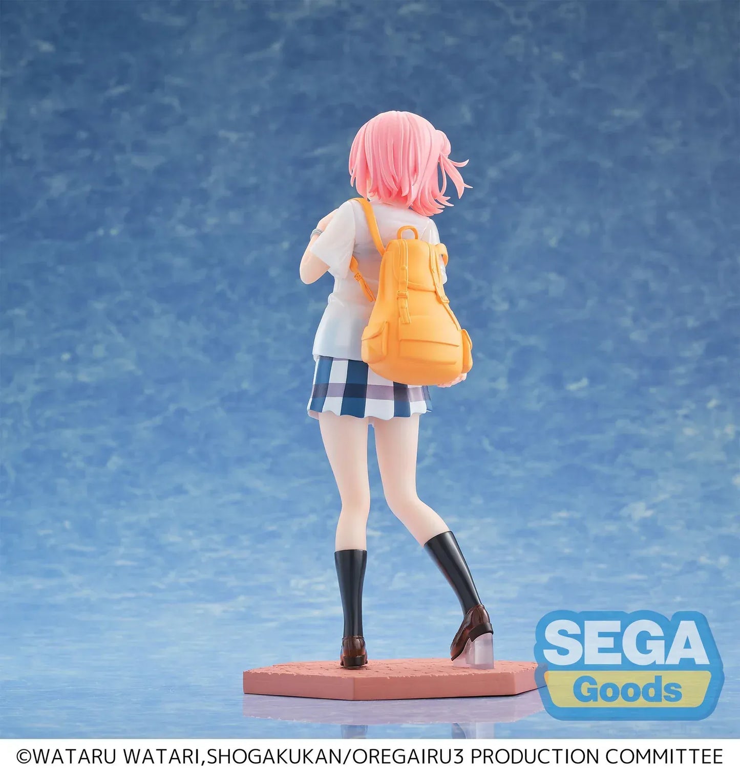My Teen Romantic Comedy SNAFU Yui Yuigahama After School Rain figure by SEGA XStellar in school uniform