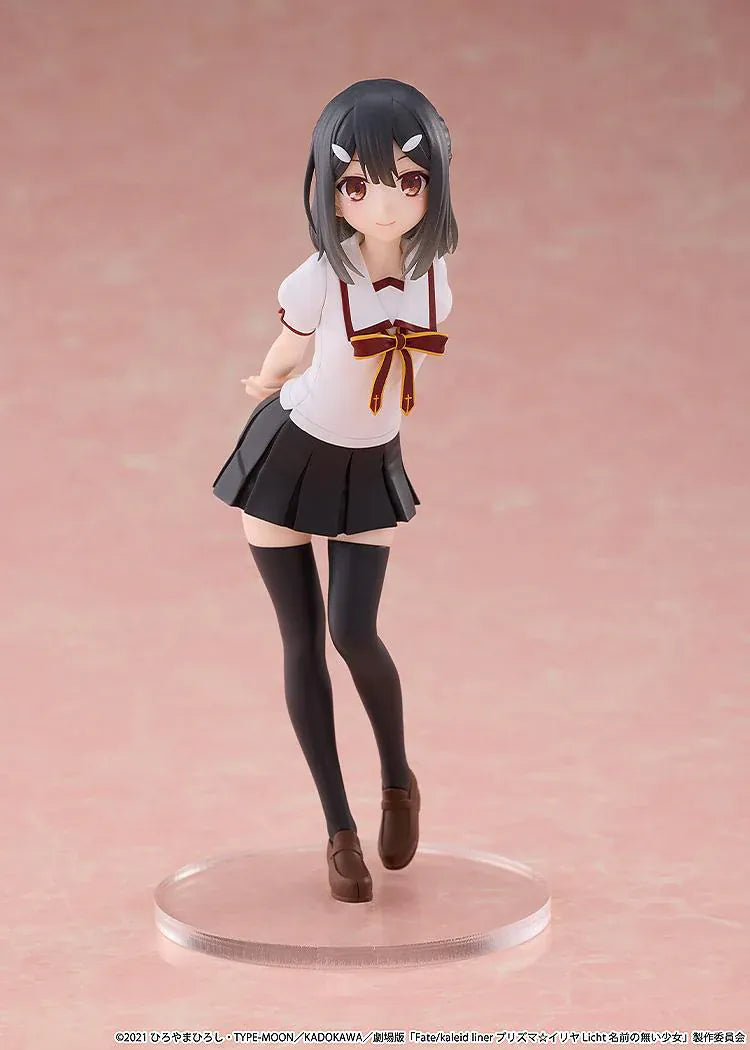 Fate kaleid liner Prisma Illya Licht The Nameless Girl CHILLfigg Set of 6 Figures featuring magical girl and school uniform designs
