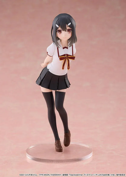 Fate kaleid liner Prisma Illya Licht The Nameless Girl CHILLfigg Set of 6 Figures featuring magical girl and school uniform designs