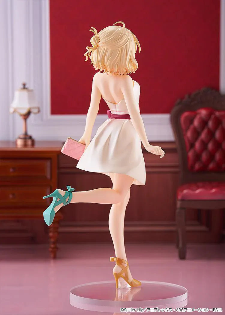 Chisato Nishikigi and Takina Inoue After Party POP UP PARADE L Size figures in elegant dresses