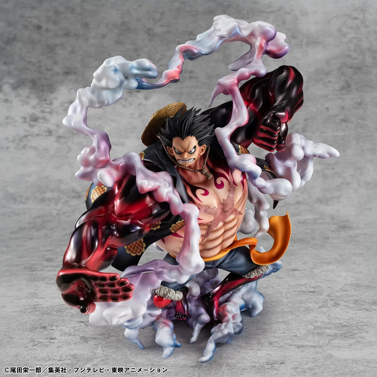 Portrait of Pirates One Piece SA-Maximum Monkey D. Luffy Gear4 Bounce-Man 10th Limited Ver. Figure