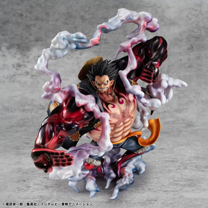 Portrait of Pirates One Piece SA-Maximum Monkey D. Luffy Gear4 Bounce-Man 10th Limited Ver. Figure