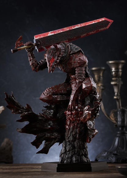 Berserk POP UP PARADE Guts Berserker Armor Bloody Paint Ver. L Size figure wielding the Dragon Slayer sword