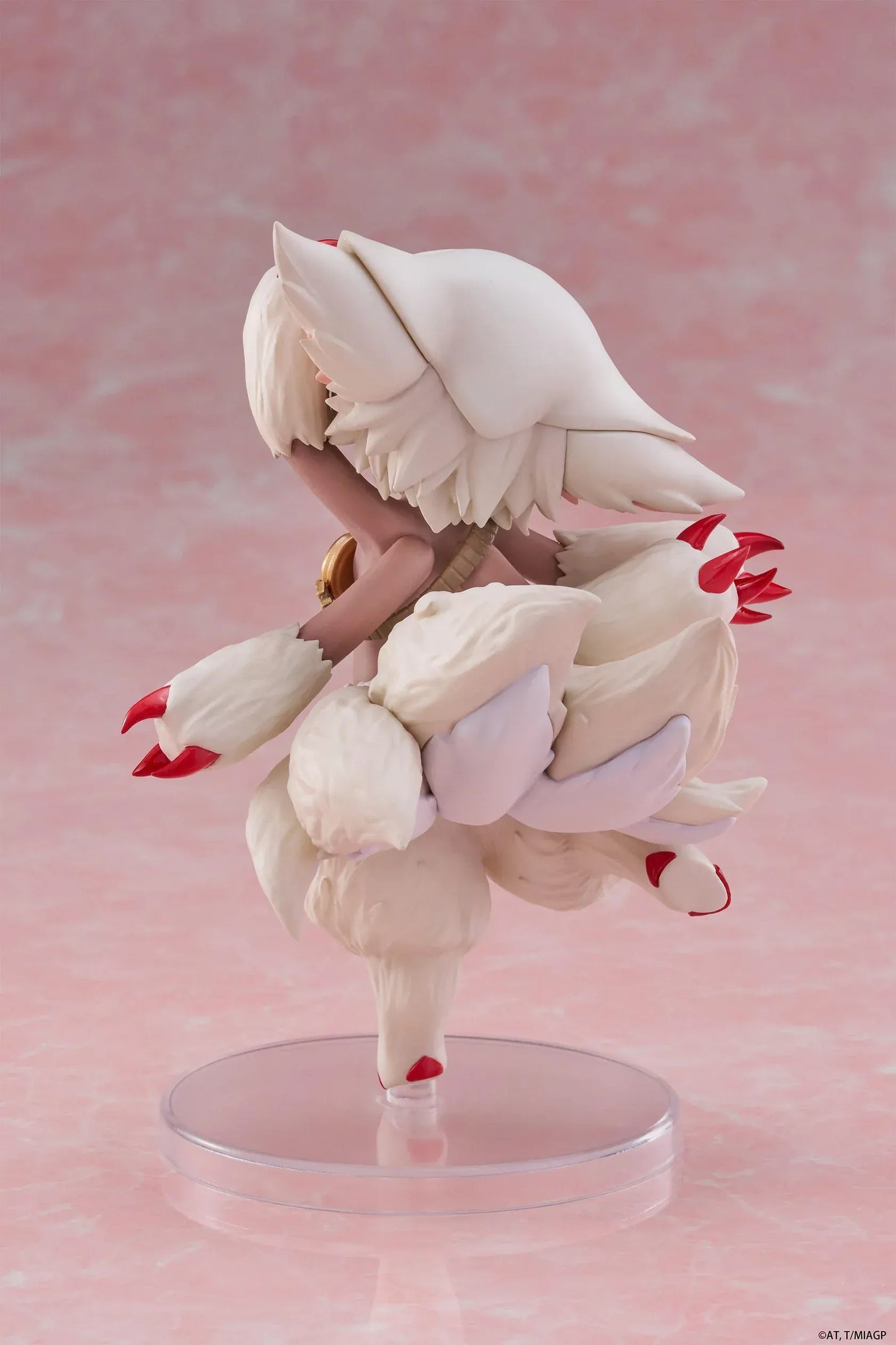 Made in Abyss: The Golden City of the Scorching Sun Faputa Coreful Figure (Re-issue) featuring Faputa in a dynamic pose with red markings and fluffy fur details.