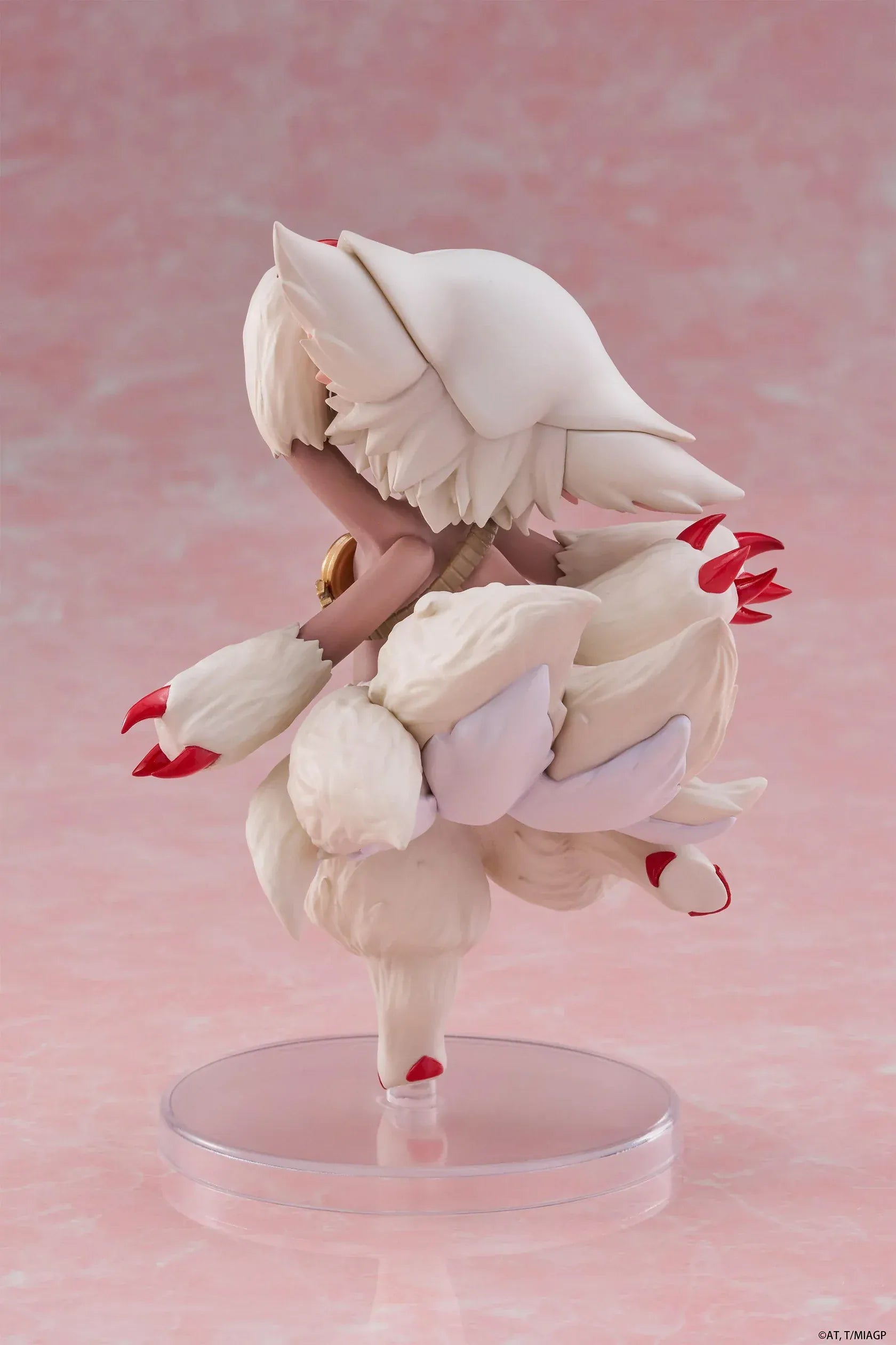 Made in Abyss: The Golden City of the Scorching Sun Faputa Coreful Figure (Re-issue) featuring Faputa in a dynamic pose with red markings and fluffy fur details.