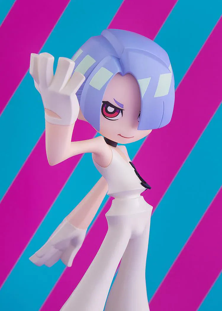 New PANTY & STOCKING with GARTERBELT POP UP PARADE Polyester Figure with light purple hair, white outfit, glove, and flared pants