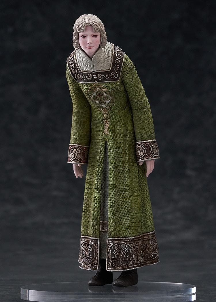 Elden Ring Pop Up Parade Rya figure wearing green robe with detailed ornamentation