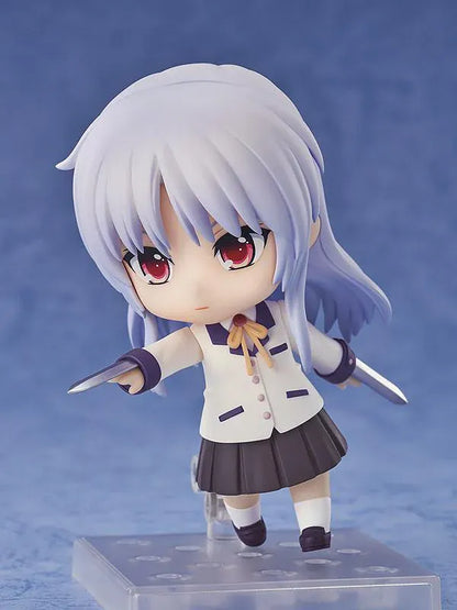 Angel Beats Nendoroid Kanade Tachibana Figure rerelease with angel wings and school uniform
