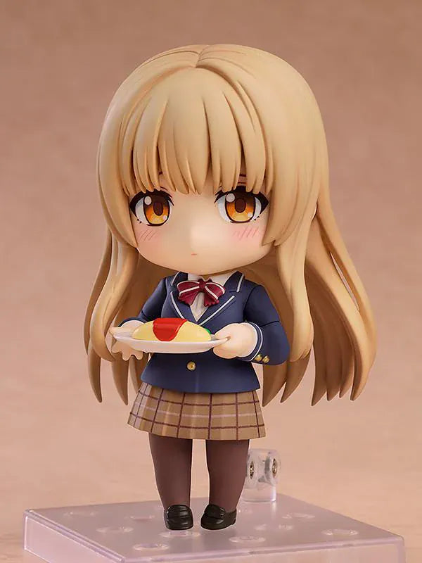 The Angel Next Door Spoils Me Rotten Nendoroid Mahiru Shiina Figure Rerelease with school uniform and umbrella accessory