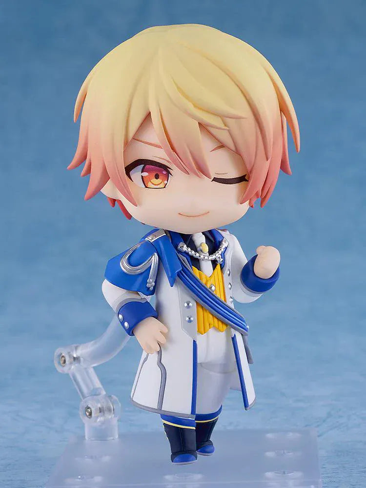 Project Sekai Colorful Stage Nendoroid No.2907 Tsukasa Tenma chibi figure in idol outfit holding star flag