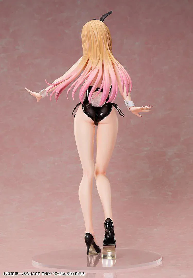 My Dress-Up Darling Marin Kitagawa Bare Leg Bunny Ver 1/4 scale figure in black bunny outfit with red tie, standing pose