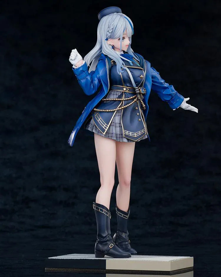 WeatherPlanet Amagai Ruka 1/7 scale figure featuring Amagai Ruka in a blue outfit with a flowing jacket and matching hat
