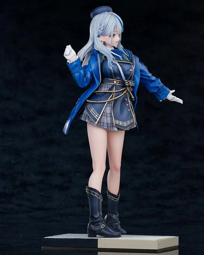 WeatherPlanet Amagai Ruka 1/7 scale figure featuring Amagai Ruka in a blue outfit with a flowing jacket and matching hat