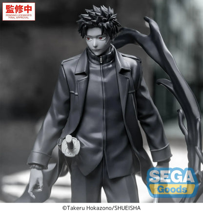 Kagurabachi Luminasta Chihiro Rokuhira Kuro figure with Enchanted Blade and black Kuro effect display