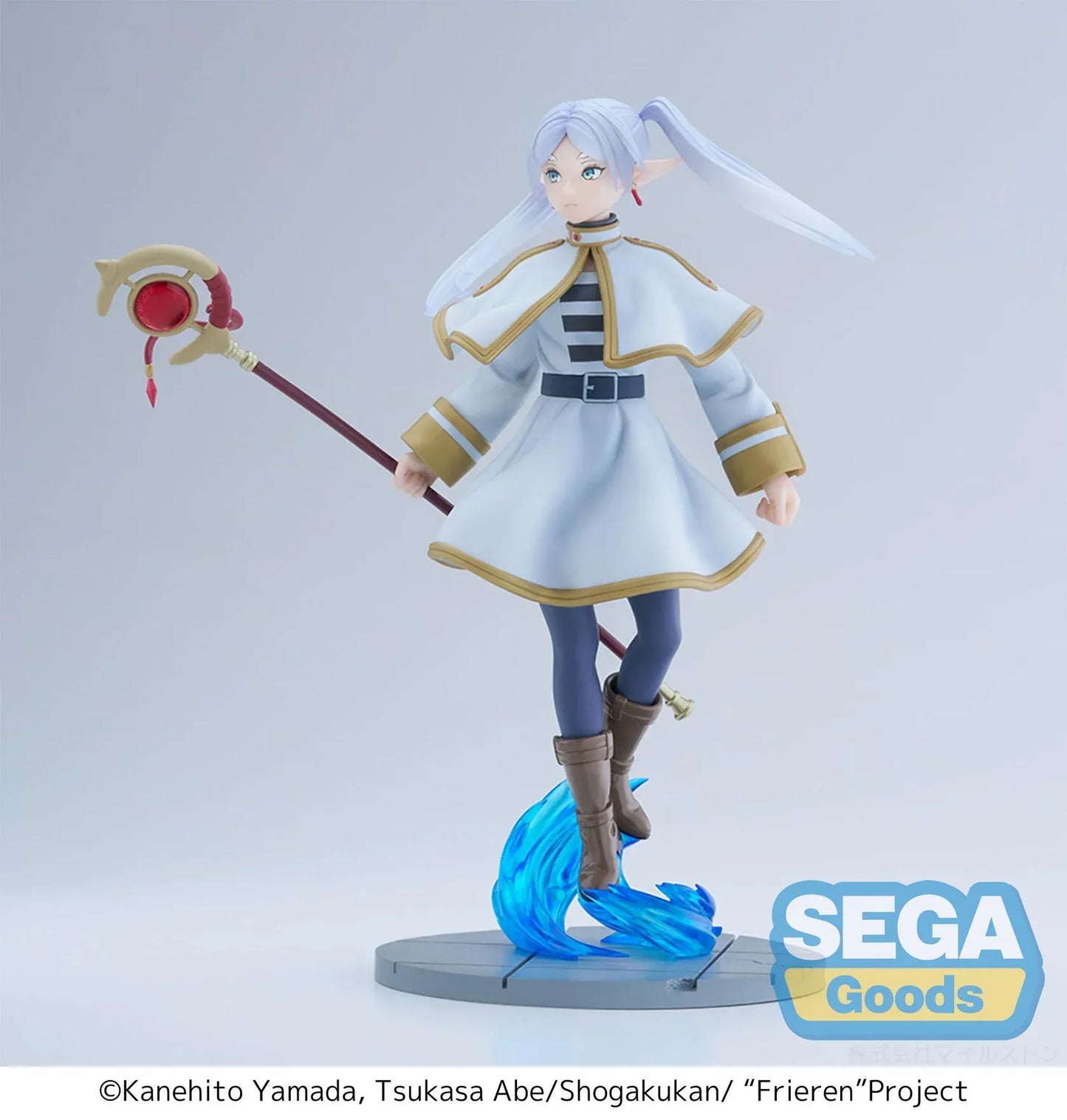 Frieren Beyond Journey’s End Luminasta Frieren figure with staff and translucent magic effect base