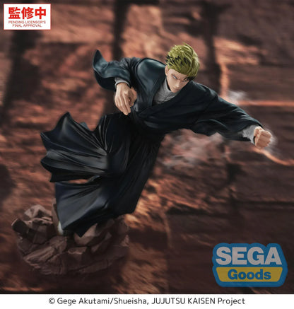 Jujutsu Kaisen Luminasta Naoya Zenin The Culling Game Figure in a dynamic battle pose with rocky display base