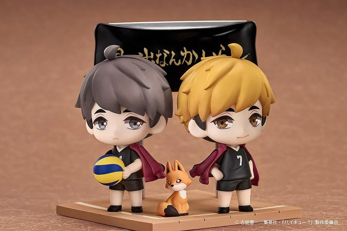 Haikyu!! Qset+ Atsumu Miya & Osamu Miya Figure Set