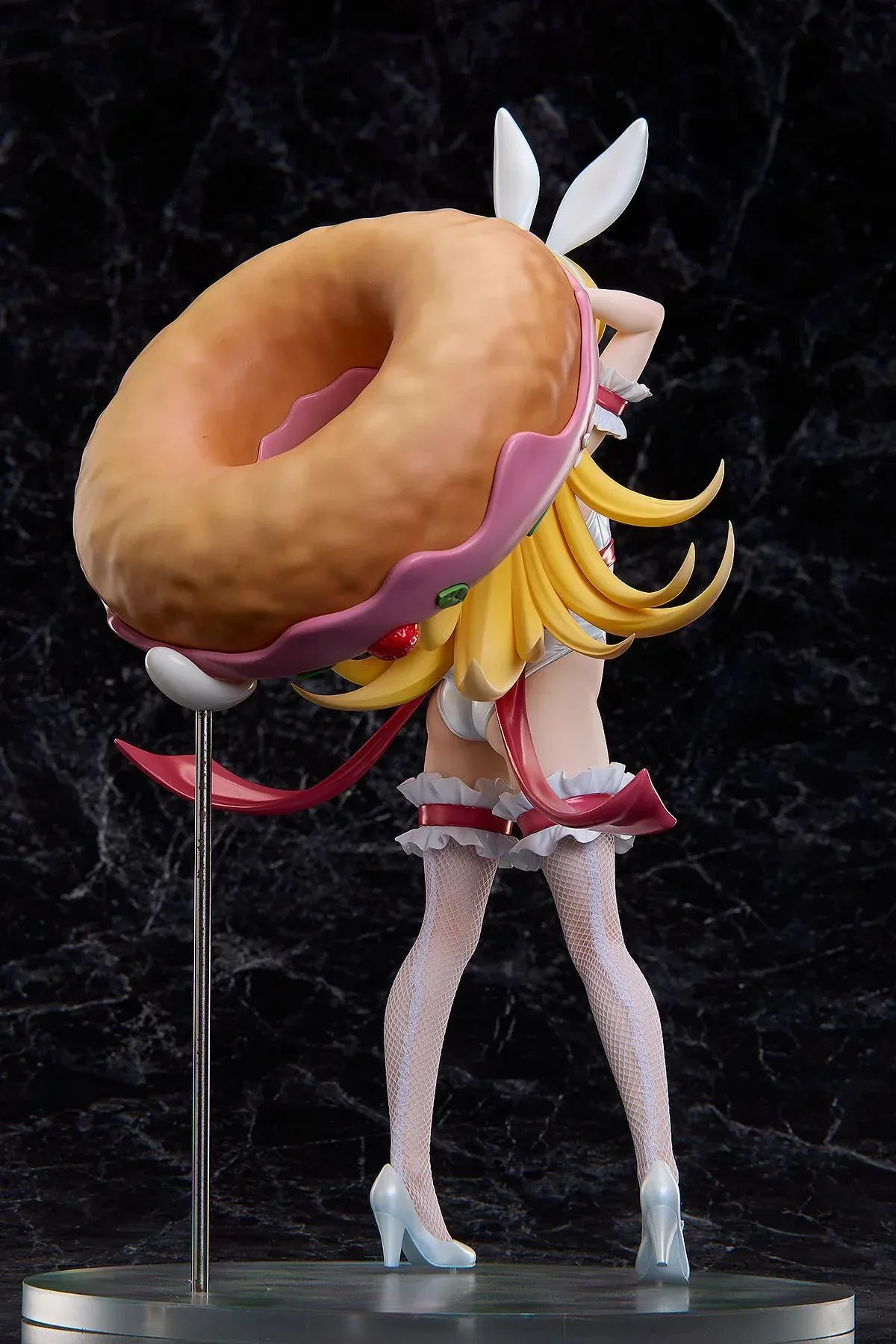 Monogatari Shinobu Oshino White Bunny Ver 1/4 scale figure with blonde hair and white bunny outfit