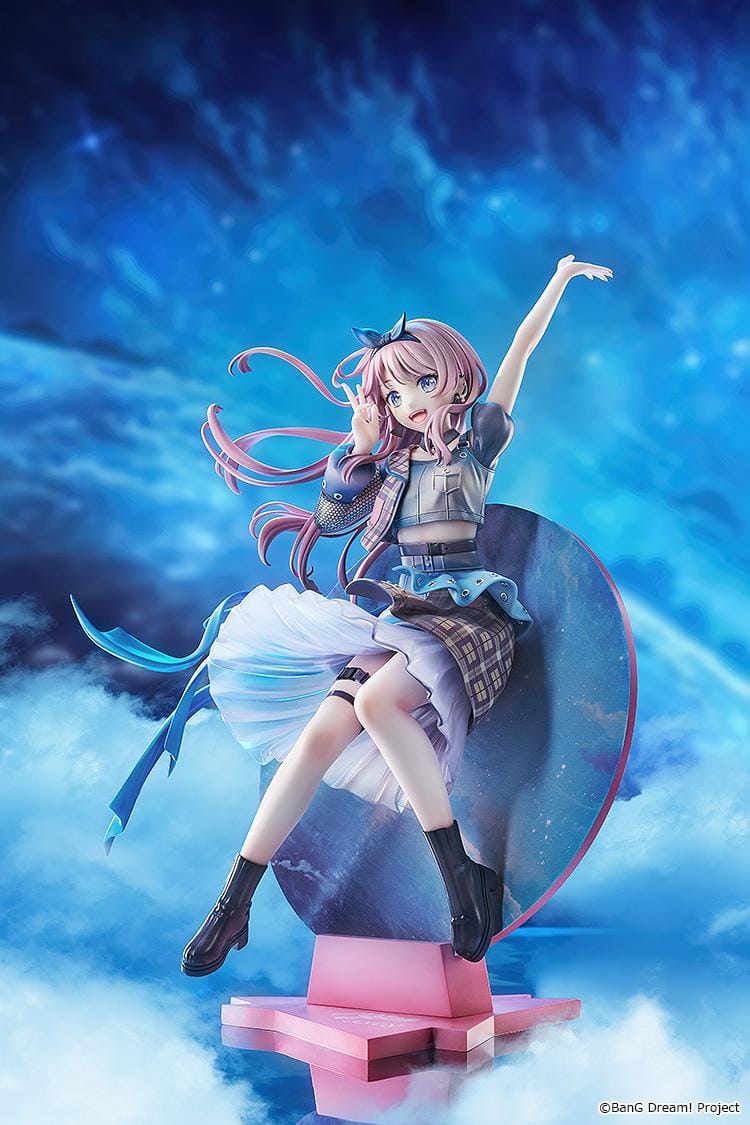 Anon Chihaya Zero Gravity Ver 1/7 scale figure BanG Dream MyGO anime figure floating pose pink hair dynamic display