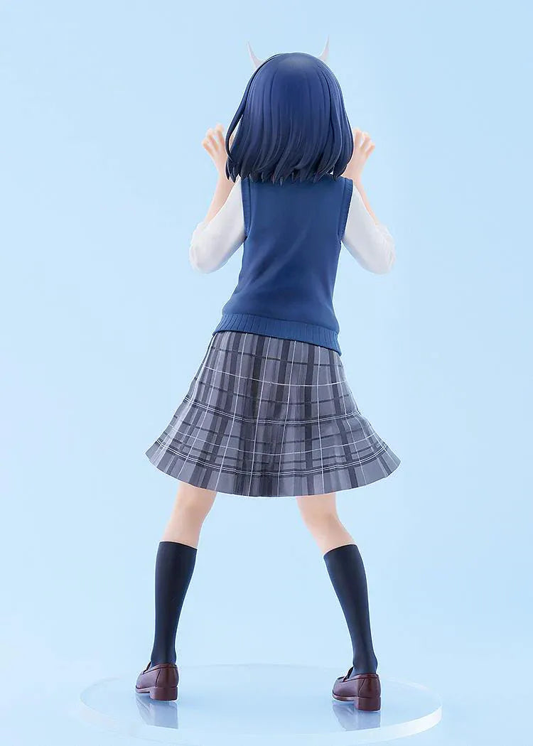 RuriDragon Pop Up Parade L Ruri Aoki figure with horns school uniform and playful claw pose by Good Smile Company