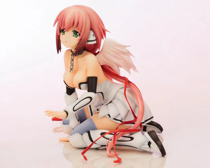 Heaven's Lost Property Final The Movie Eternally My Master Ikaros 1/6 Scale Figure featuring Ikaros seated with pink hair, angel wings, ribbon details, and character-inspired outfit.