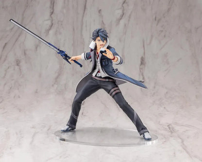 The Legend of Heroes Trails Through Daybreak Van Arkride 1/8 Scale Figure in a dynamic battle pose wielding his weapon