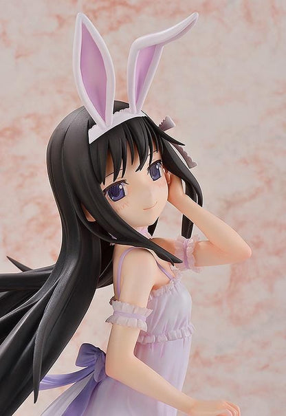 Puella Magi Madoka Magica Homura Akemi Rabbit Ears Ver. 1/4 scale figure in lavender dress