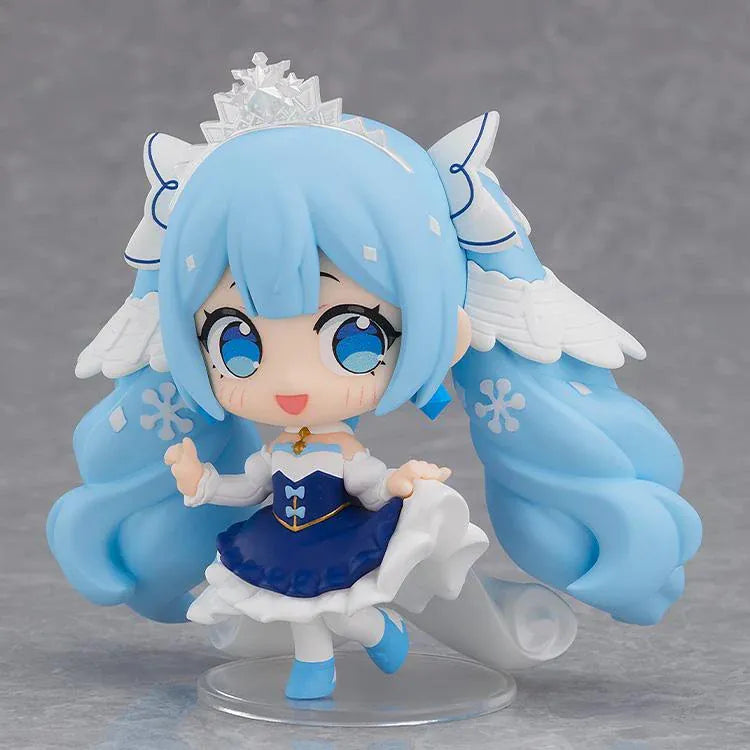 Hatsune Miku Snow Miku All Stars Figure Collection Vol. 2 boxed set featuring eight chibi Snow Miku figures in different winter-themed outfits