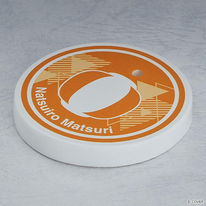 hololive production Nendoroid Natsuiro Matsuri Figure rerelease featuring Matsuri in her signature orange white and green outfit