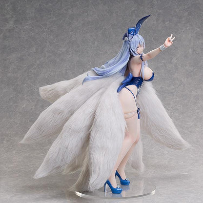 Azur Lane Shinano Visions of Fantasy 1/4 scale figure with blue bunny outfit and large flowing tails