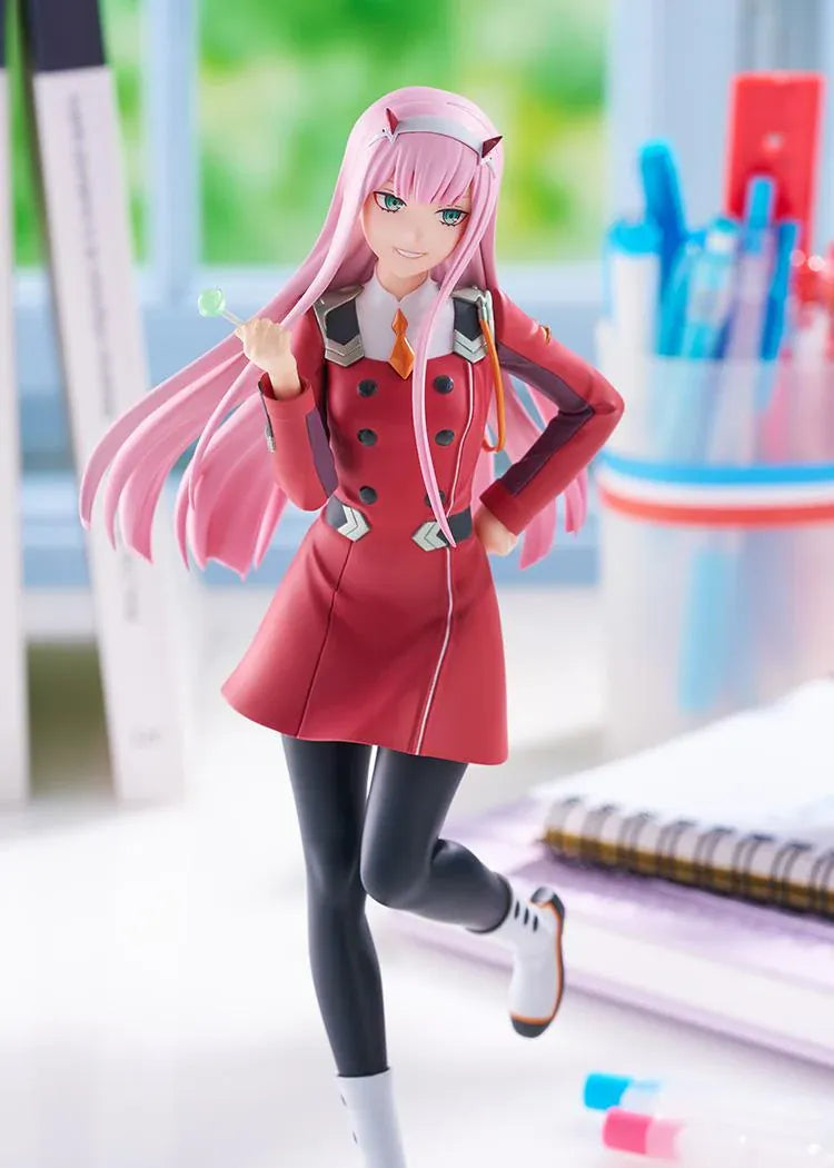 DARLING in the FRANXX POP UP PARADE L Size Zero Two figure wearing her signature red uniform