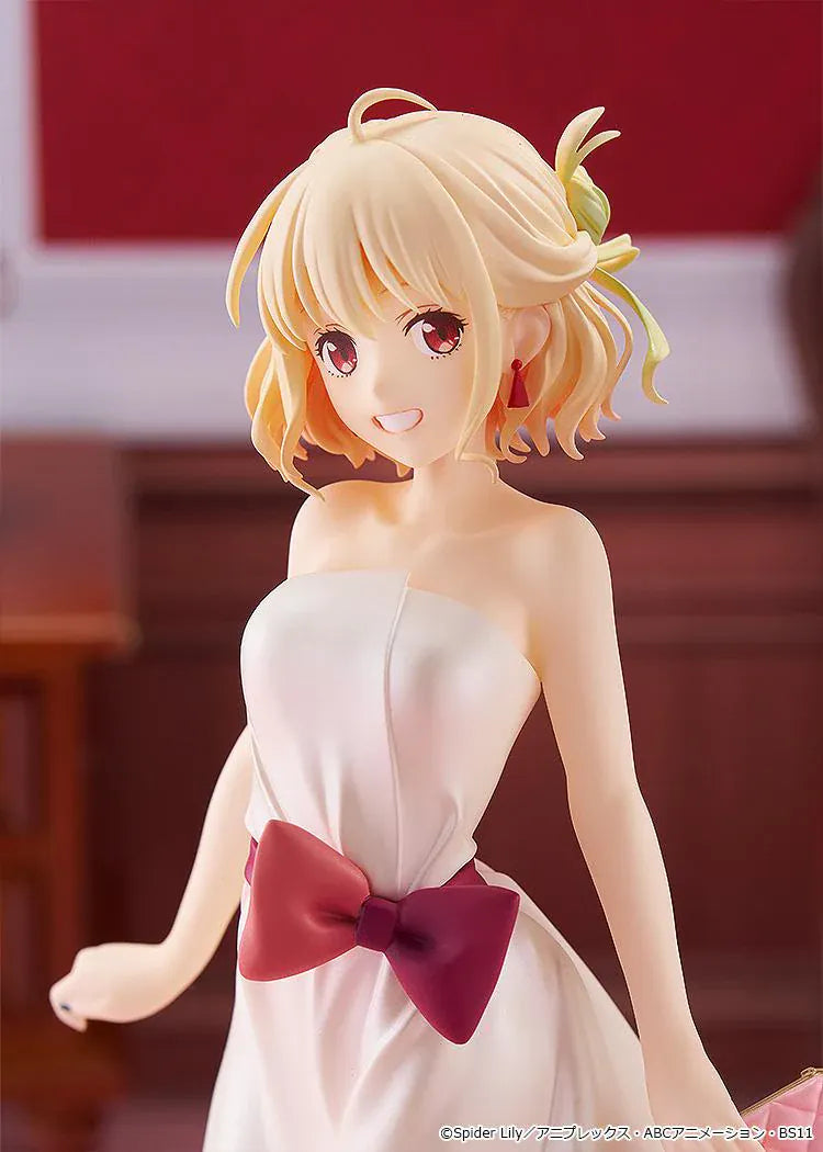 Chisato Nishikigi and Takina Inoue After Party POP UP PARADE L Size figures in elegant dresses