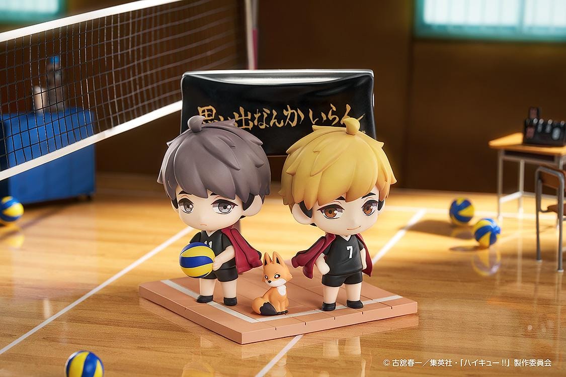 Haikyu!! Qset+ Atsumu Miya & Osamu Miya Figure Set
